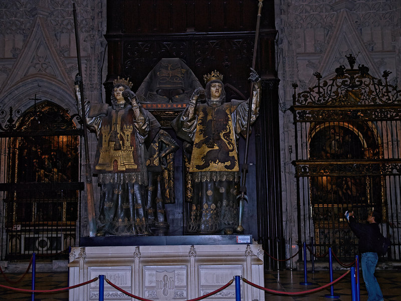 Sevilla, Sevilla Cathedral, Christopher
        Columbus